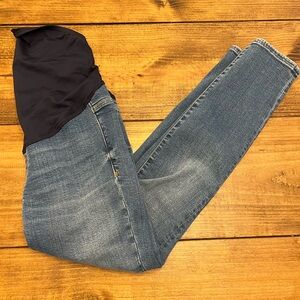 Madewell Maternity Over the belly Skinny Crop Jeans